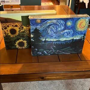 Two Unopened 1000-Piece Puzzles